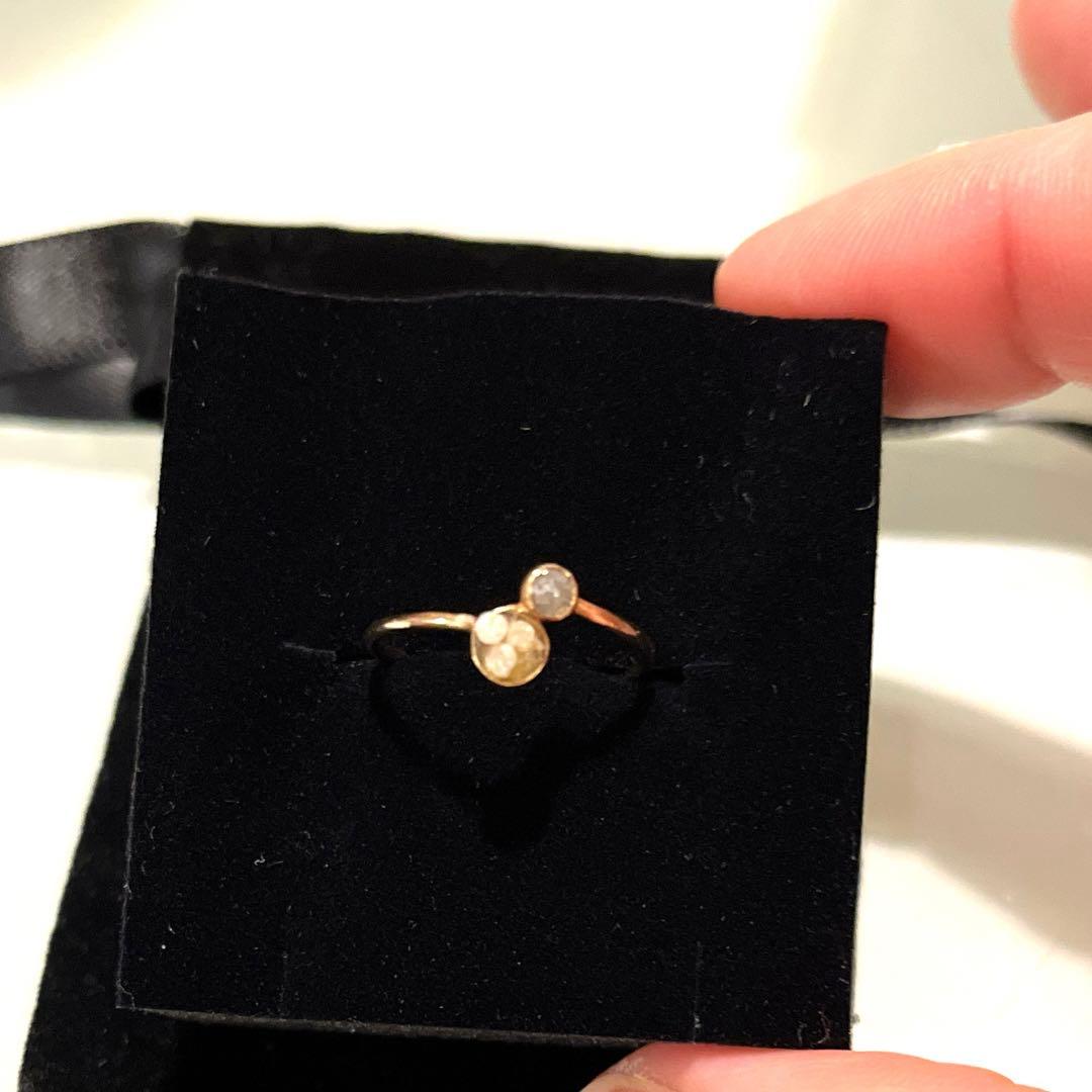 ジョーシュモーJOE Schmoeダイヤモンド リング7号 10K