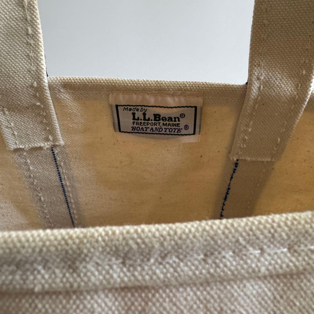 80s L.L.Bean トートバッグ ネイビー ミディアム