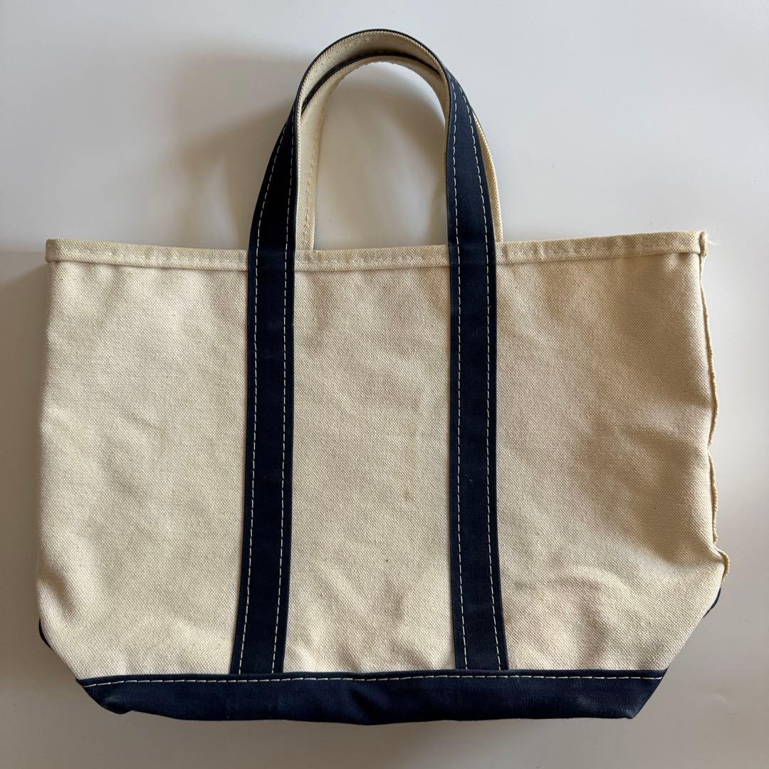 80s L.L.Bean トートバッグ ネイビー ミディアム