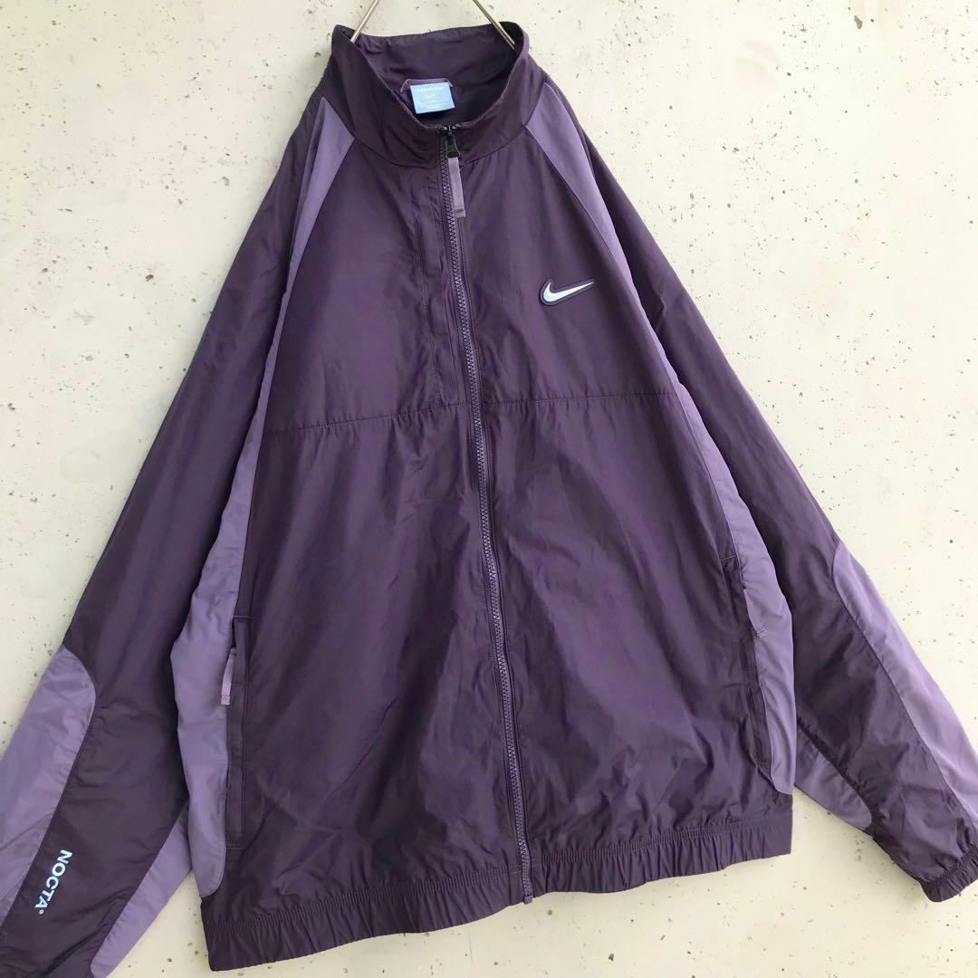 あ様】 nike nocta ナイロンジャケット ノクタ XL 紫 - メルカリ