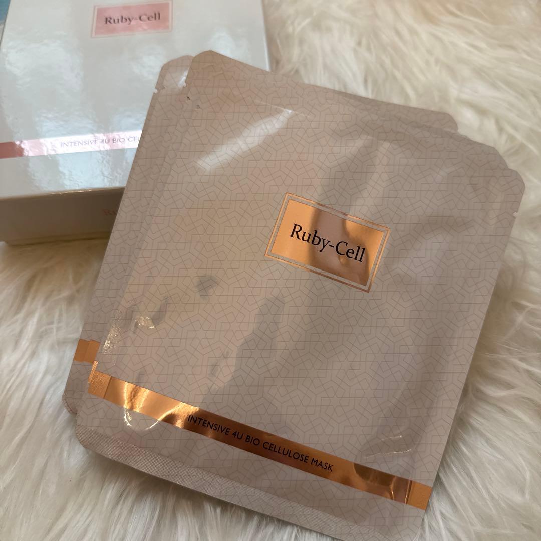 ルビーセルINTENSIVE 4U BIO CELLULOSE MASK8枚
