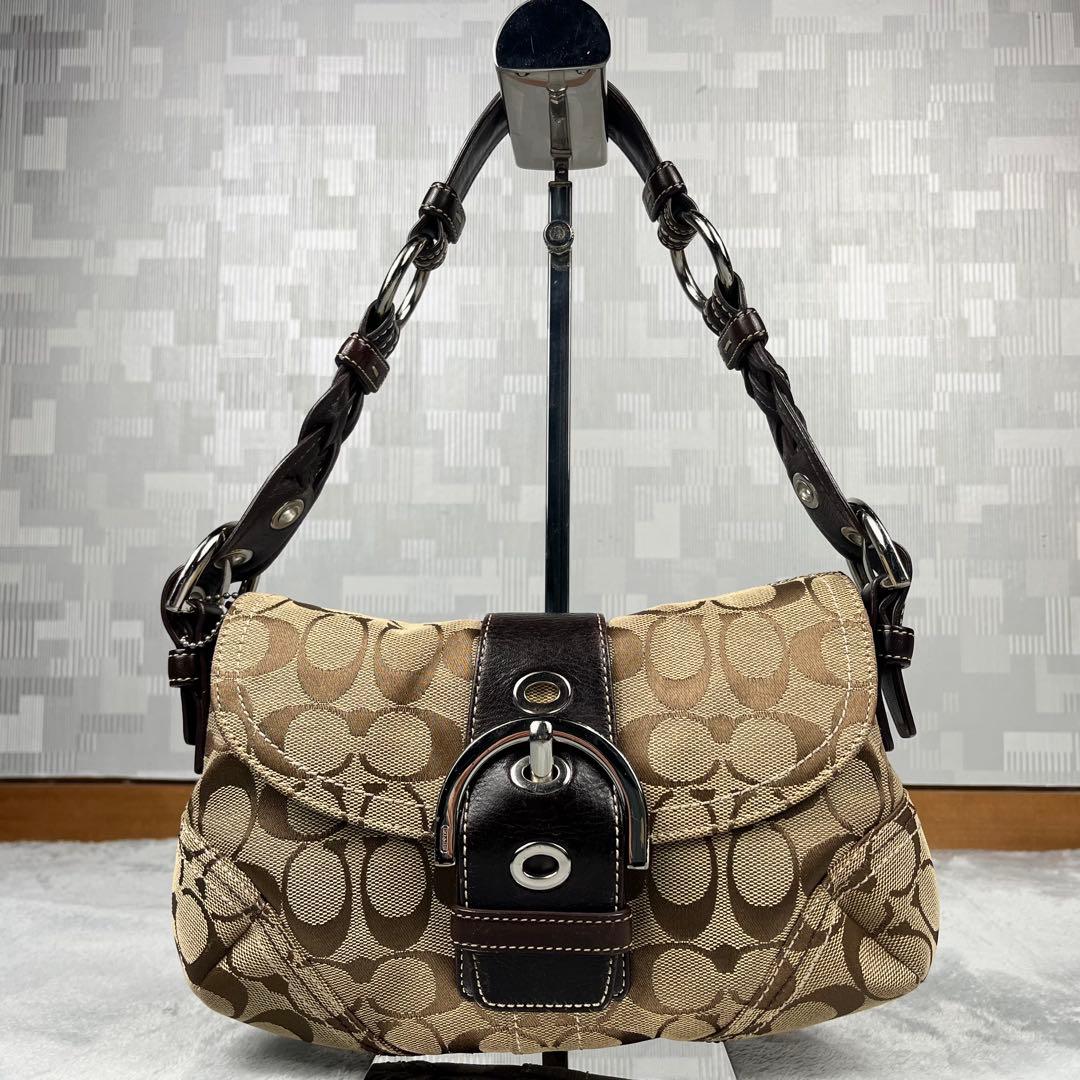 バッグ Vintage Coach Soho Signature Bag 6171