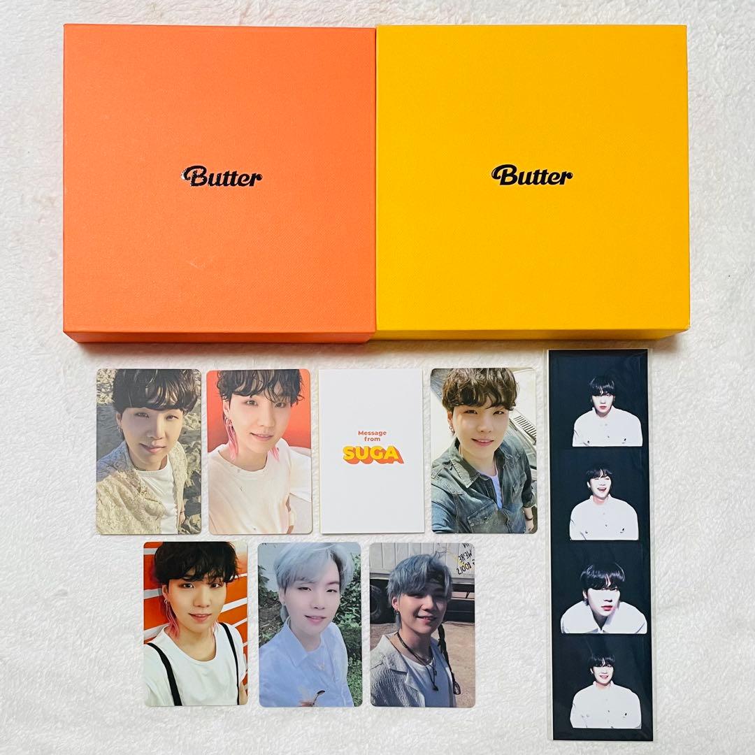 BTS Butter 2形態SET トレカ 特典 ラキドロ SUGA ユンギ