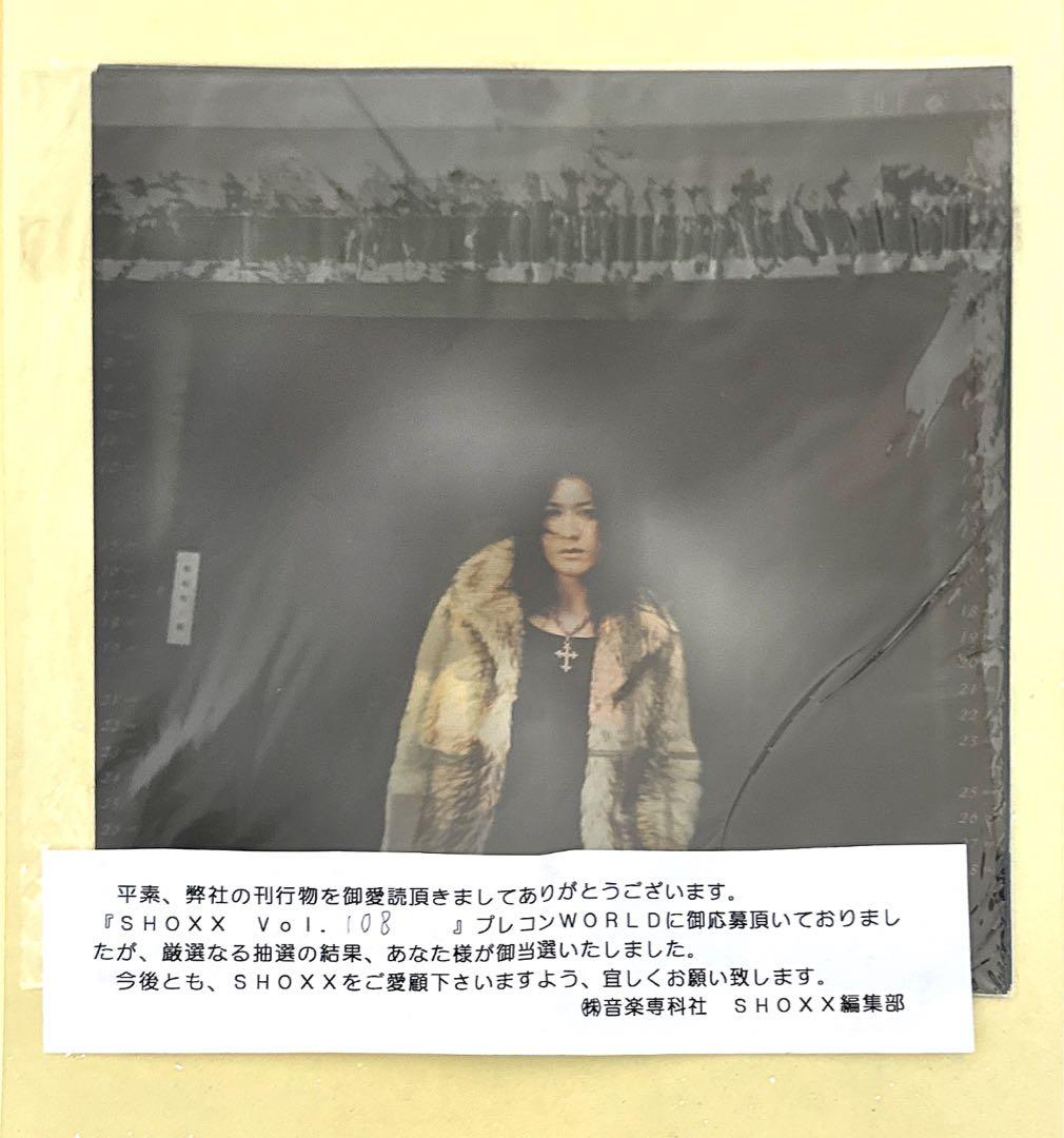 S.Q.F michi 非売品 SHOXX 当選品 雑誌用 ネガフィルム？