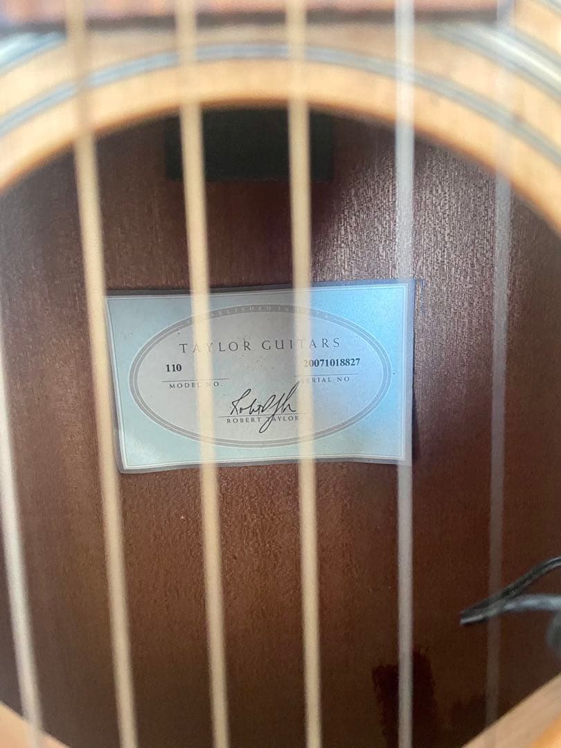 早いもの勝ちです テイラー110 高感度マイク内蔵 エレアコ 新ハード