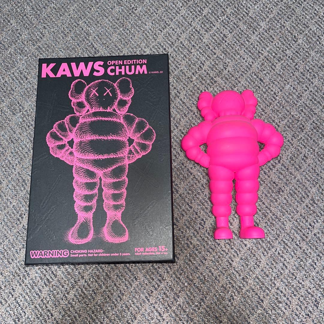 KAWS CHUM フィギュア ピンク