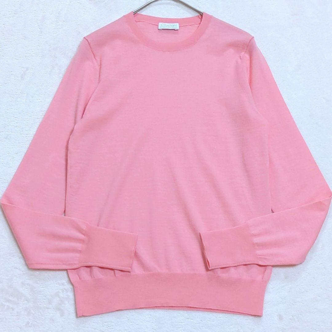 未使用級 希少近年モデル クルチアーニ カシミヤ ハイゲージ ニット ピンク ハイゲージニット|レリアン | レリアン公式オンラインストア