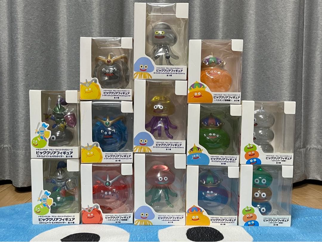 【未開封】ドラゴンクエスト　ビッグクリアフィギュア　13個セット