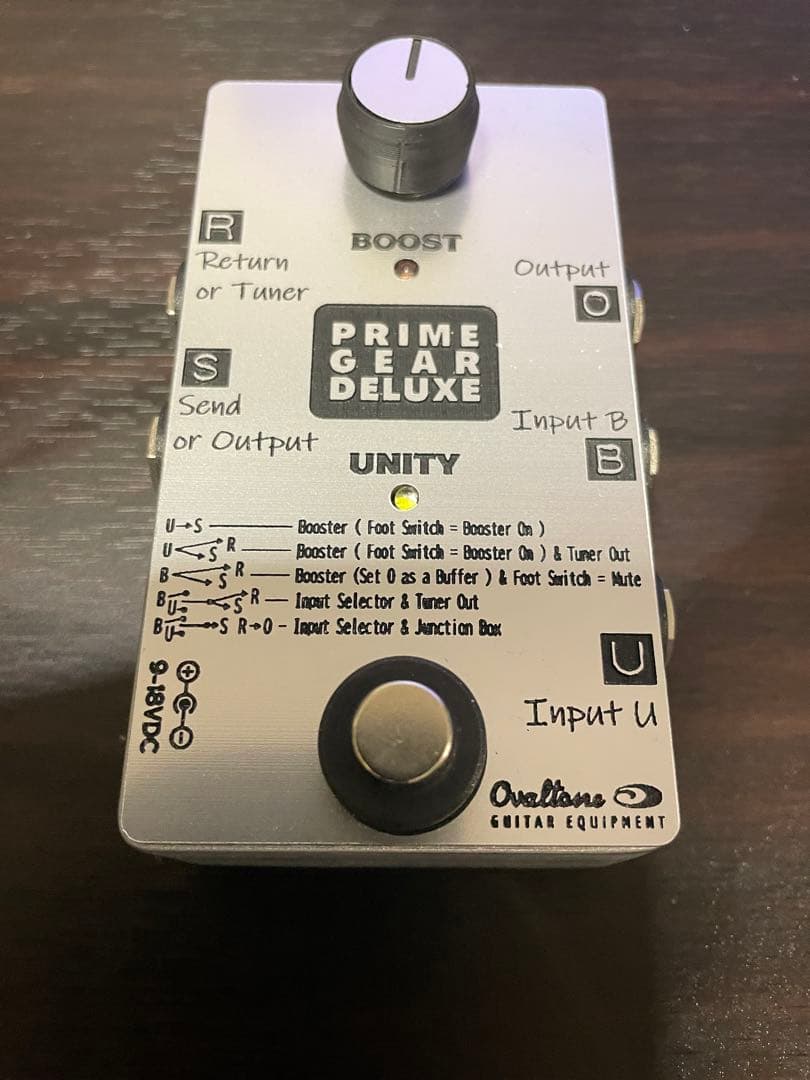 Ovaltone PRIME GEAR DELUXE バッファー、ブースター