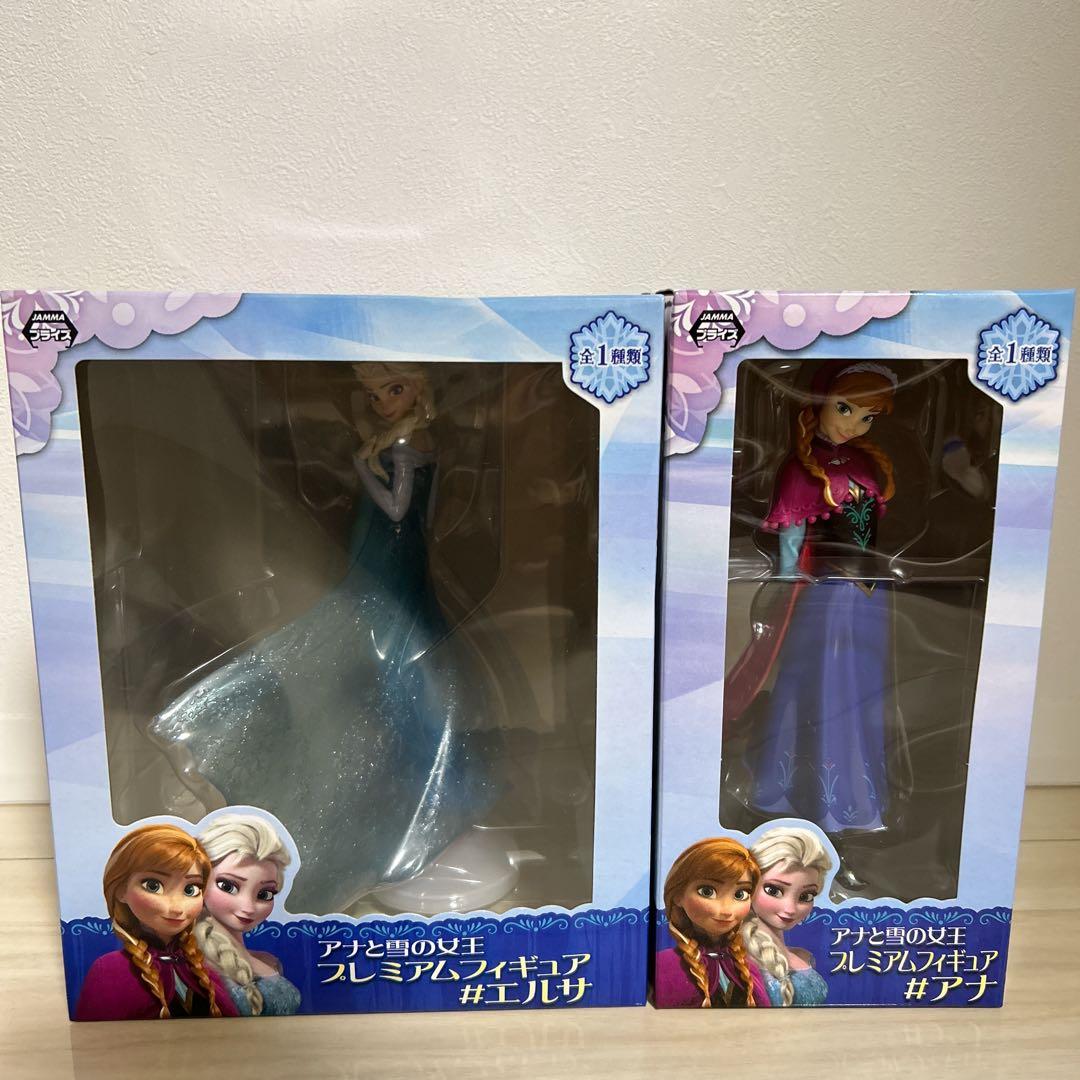 アナと雪の女王 ディズニー プレミアムフィギュア エルサ アナ - メルカリ
