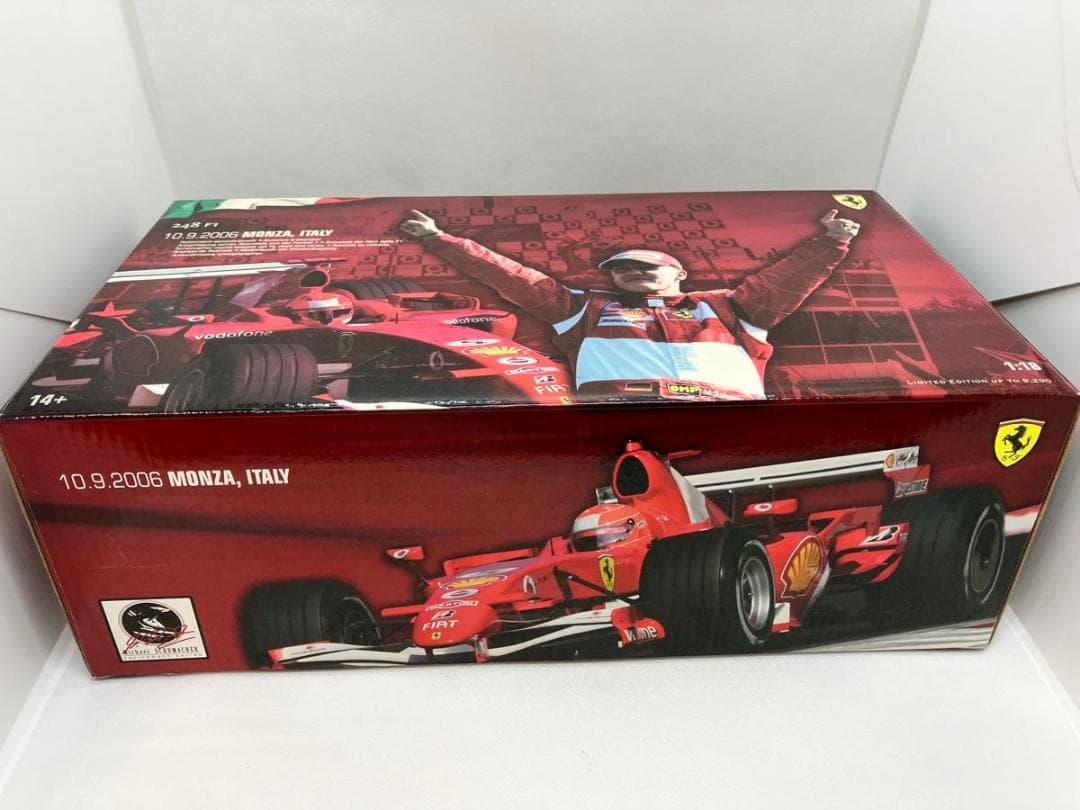 1/18☆フェラーリ248F1☆2006イタリアGP☆M.シューマッハ通算90勝