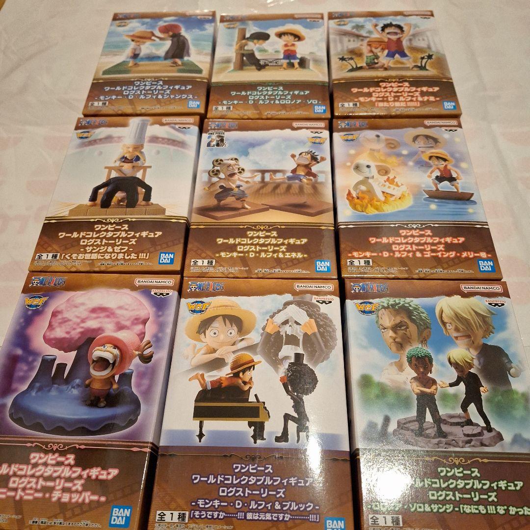 【匿名配送】ワンピース ワーコレ ログストーリーズ フィギュア セット‼️