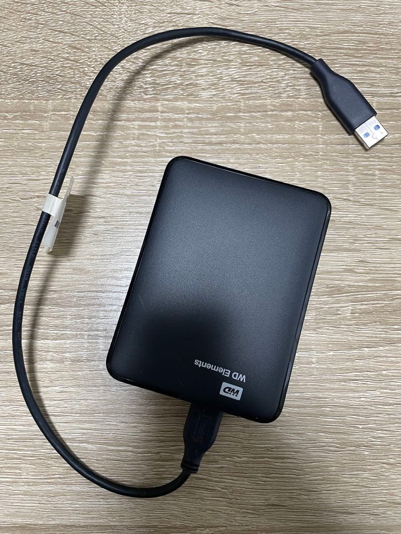 WD Elements 外付けHDD ブラック