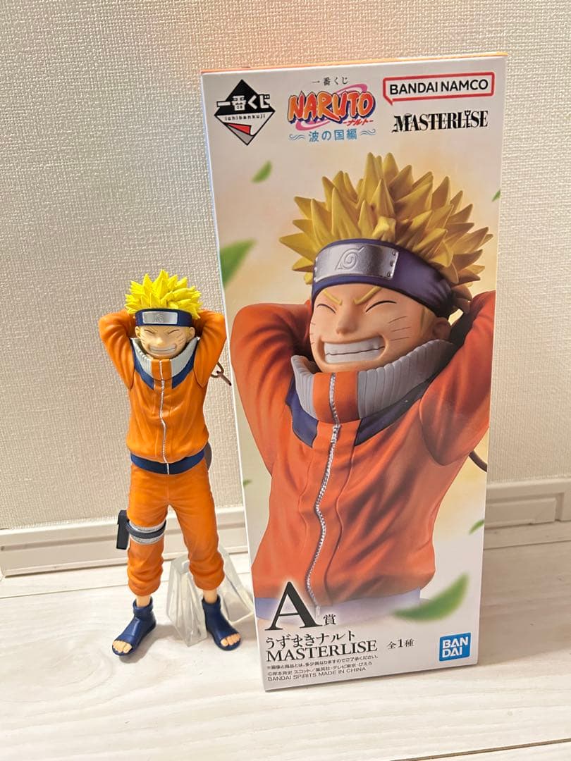 フィギュアナルト MASTERISE 波の国編 A賞 一番くじ 一番くじ NARUTO-ナルト- 波の国編 A賞 うずまきナルト MASTERLISE