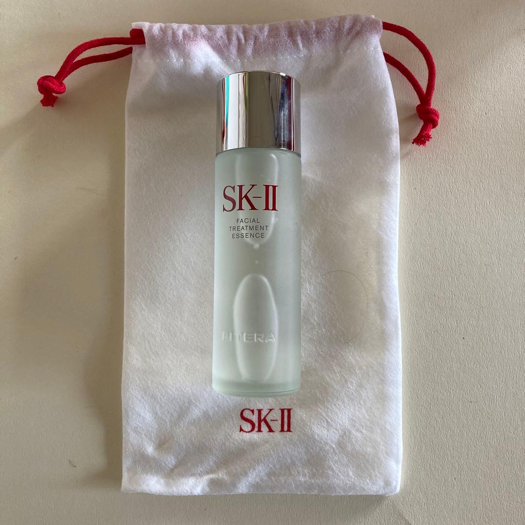 SK-IIフェイシャルトリートメントエッセンス75ml ぴてくまキーホルダー