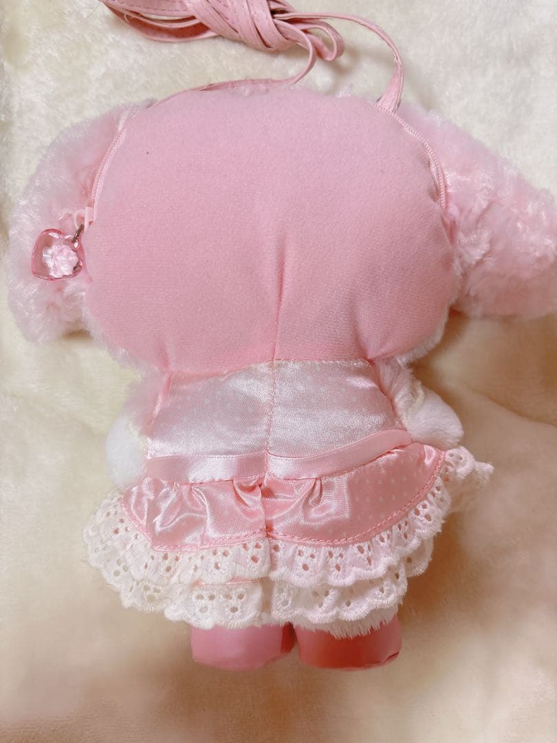 希少レア】未使用 マイメロディ ぬいぐるみポシェット おめかし
