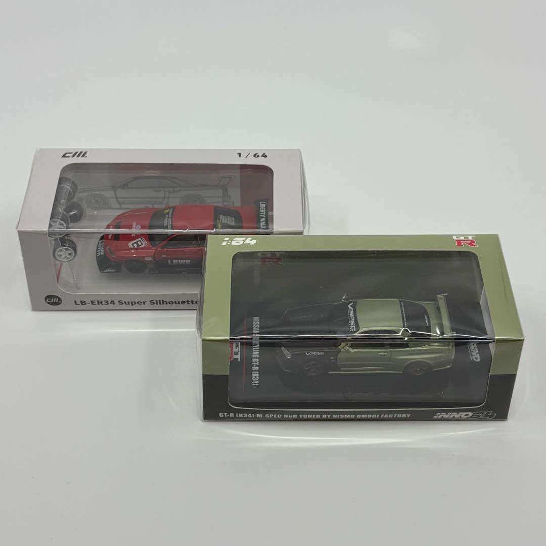 Inno64 CM-Model R34 スカイライン 1/64 ミニカー