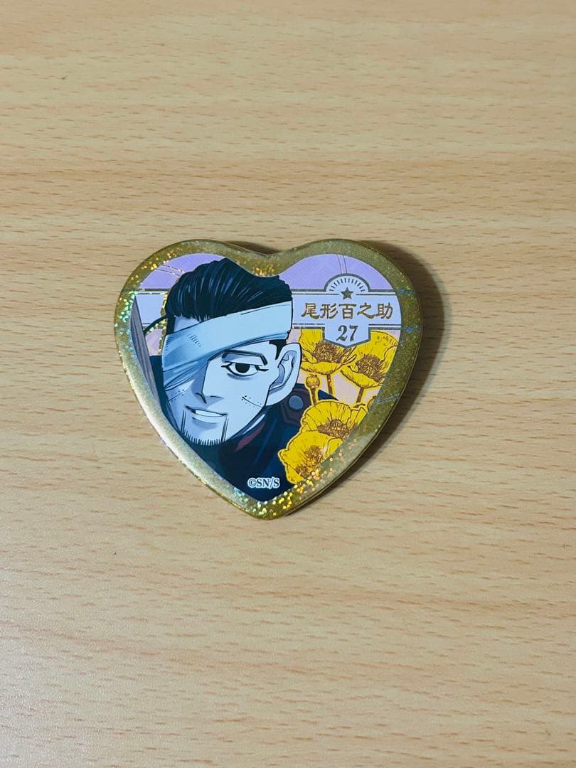 ゴールデンカムイ展 愛です缶バッジ 尾形百之助 - メルカリ