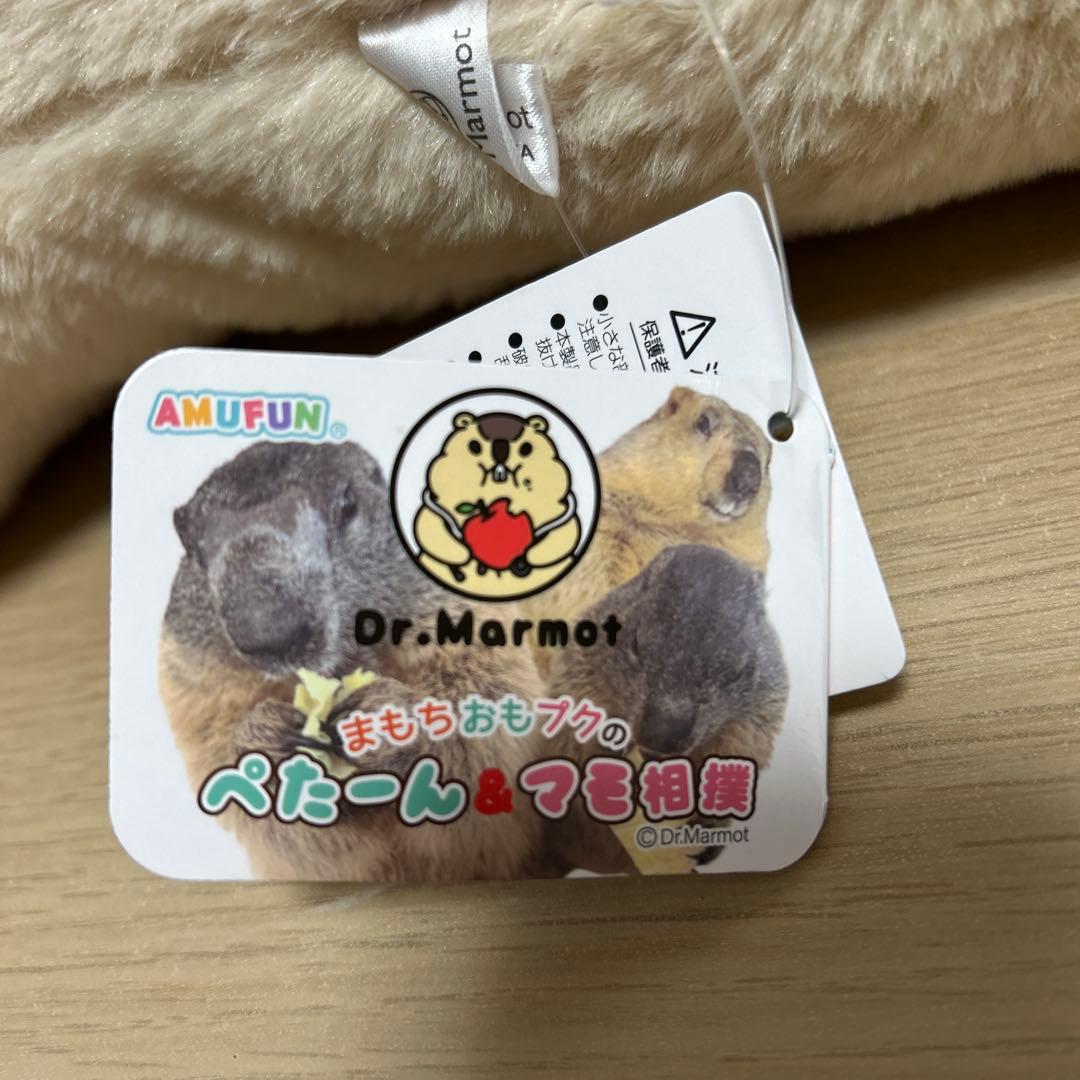 Dr.Marmot まもちおもプクのぺたーん＆マモ相撲 XL マーモット - メルカリ