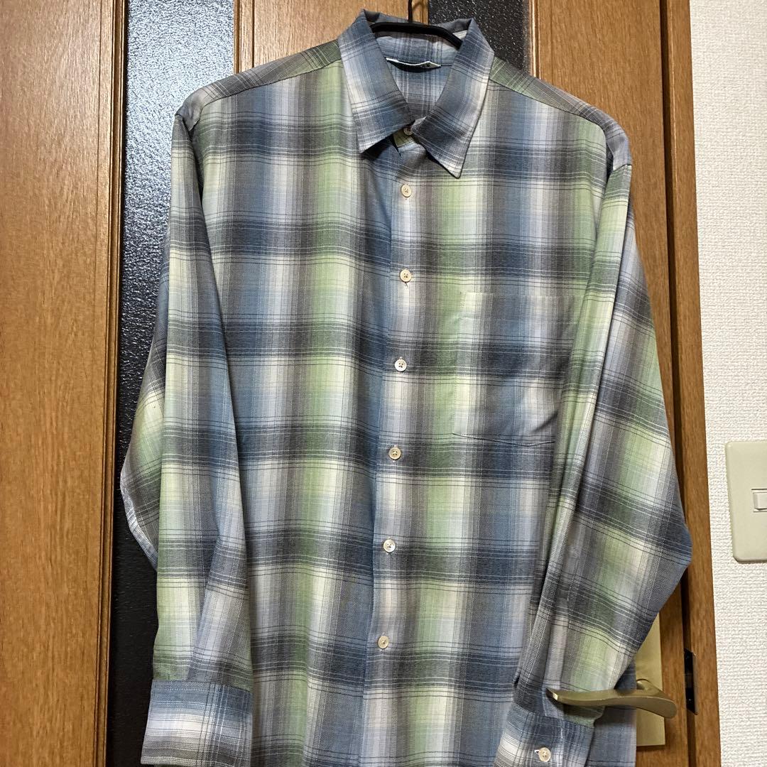 SUPER LIGHT WOOL CHECK SHIRT 25aw サイズ3