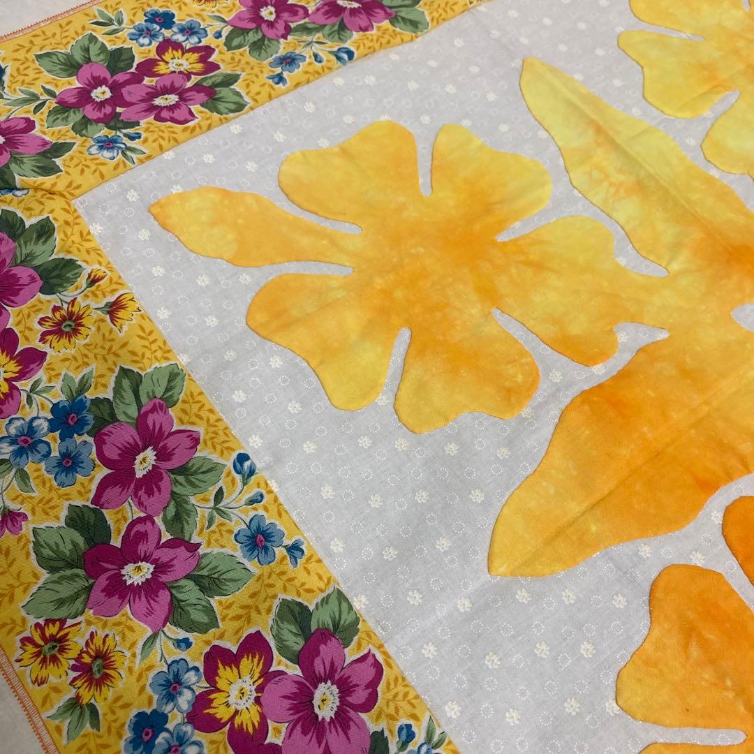 キャシーマム ハワイアンキルト キット タペストリー 作成途中