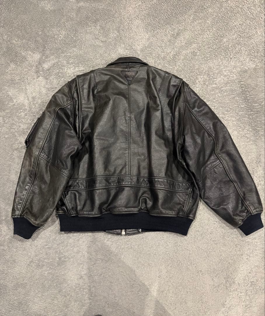 90's 短丈レザージャケット City boy ma1 type S115842487