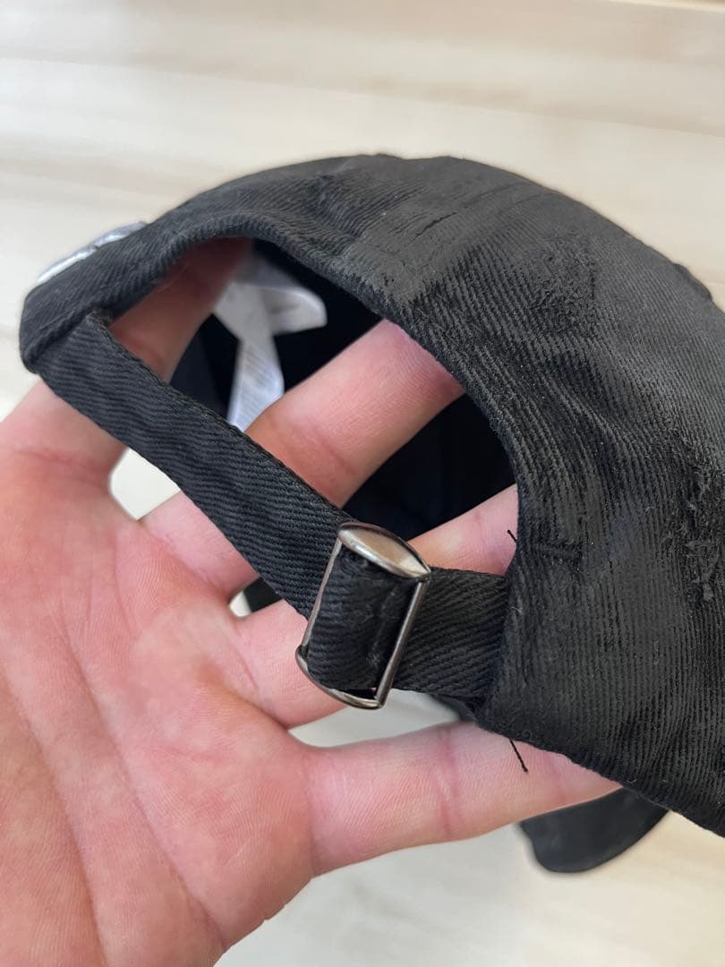 Thoughtwefriends ダメージ キャップ 刺繍 ヌビアン