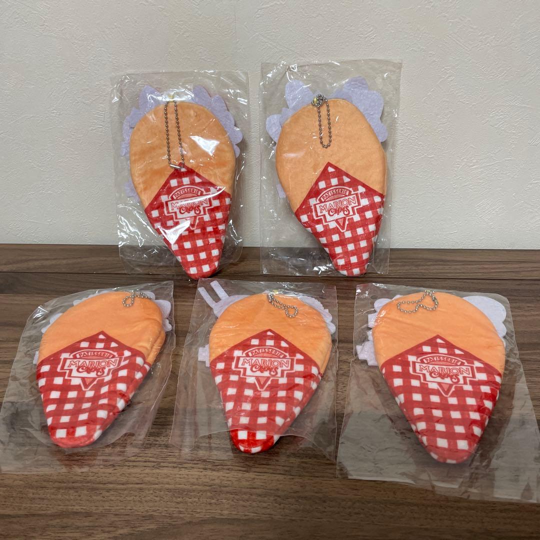 PROOFぱくっと！マリオンクレープ 第1弾ガチャ全種類コンプリート5種