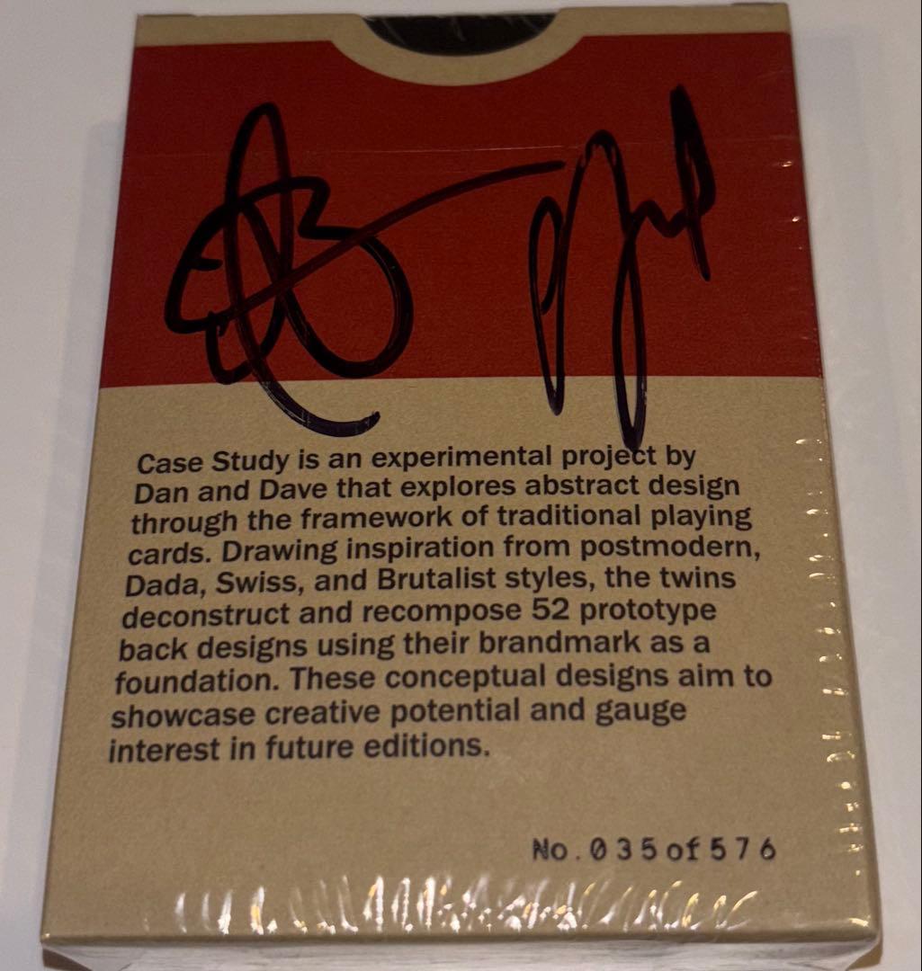 Dan&Dave Prototype Deck サイン入