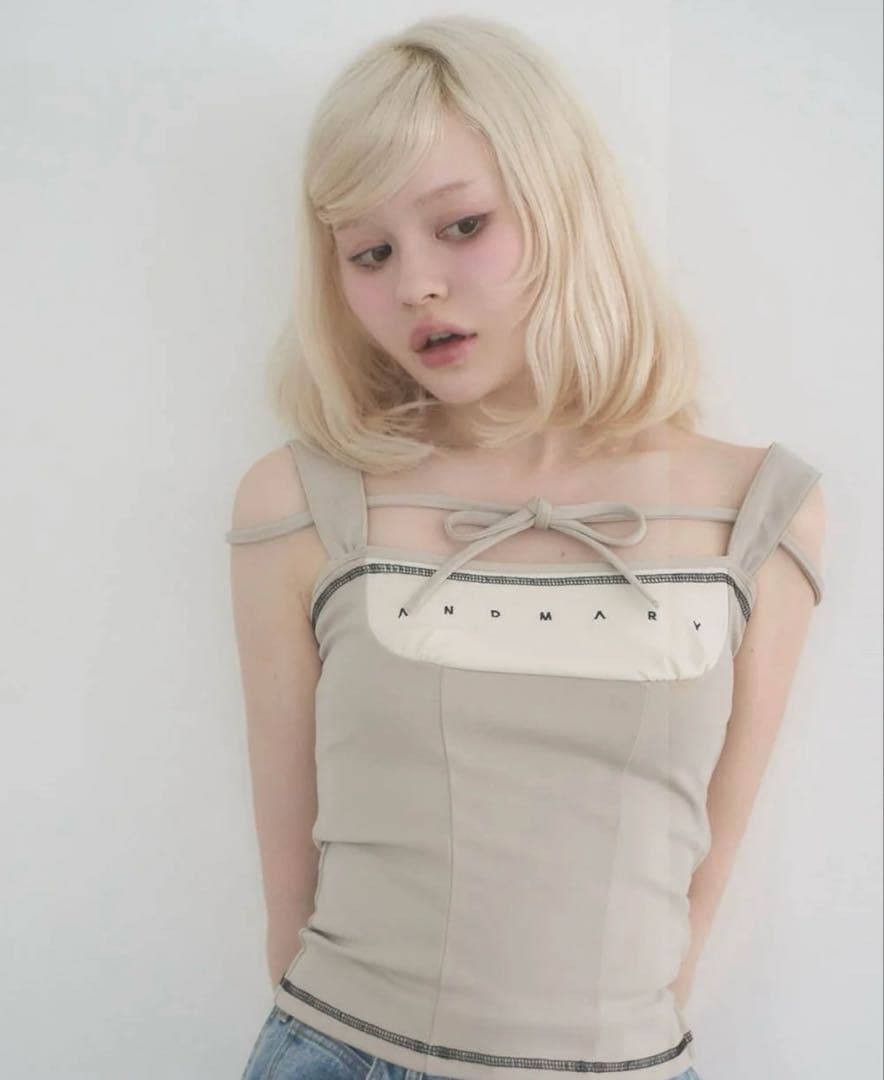 andmary Luca stitch tops