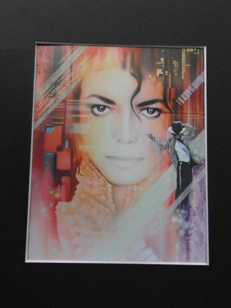 ネイト・ジョルジオ、【M.J.King of Pop】、希少な額装用画集より