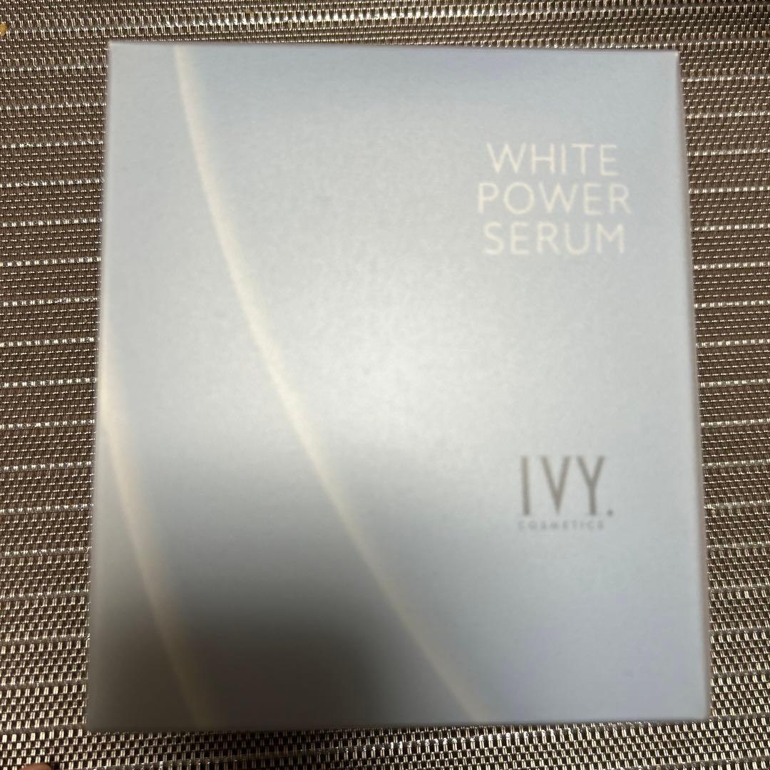 アイビー　ホワイトパワーセラム　スペシャルセット（6本入り）　1個使用済