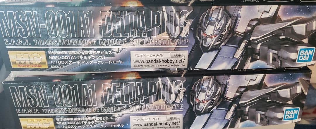 新品未組立 2個セット　MG 1/100 デルタプラス MG 1/100 デルタプラス | やることないからプラモやる！