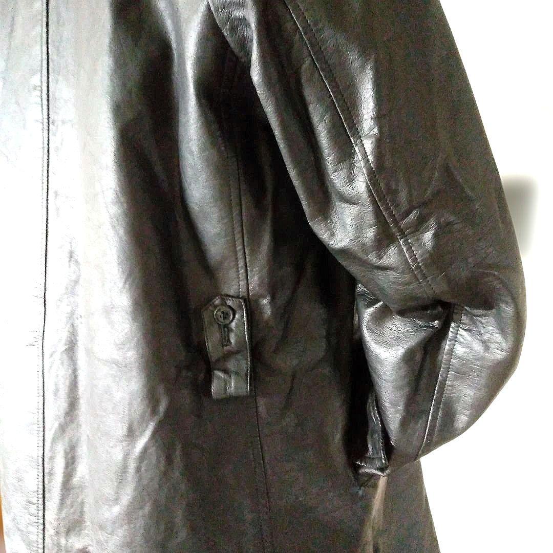 69年製 Vintage ポリスマンレザージャケット レザーコート - メルカリ