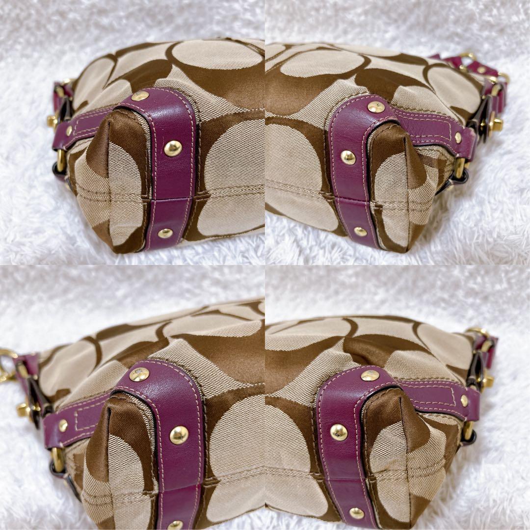 希少カラー✨COACH シグネチャー y2k ワンショルダーバッグ レガシー