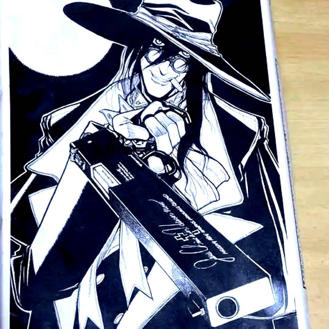 未組立.ディスプレイモデル】アーカードの銃「ジャッカル」対化物戦闘