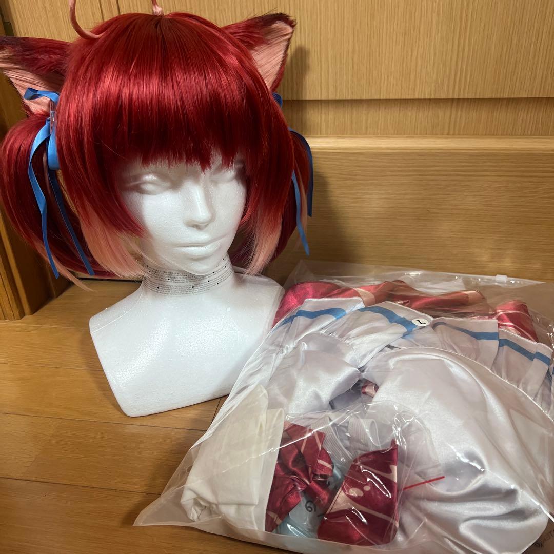 赤見かるび コスプレ衣装 ウィッグ 衣装 セット 70726f647563742f32303234303730