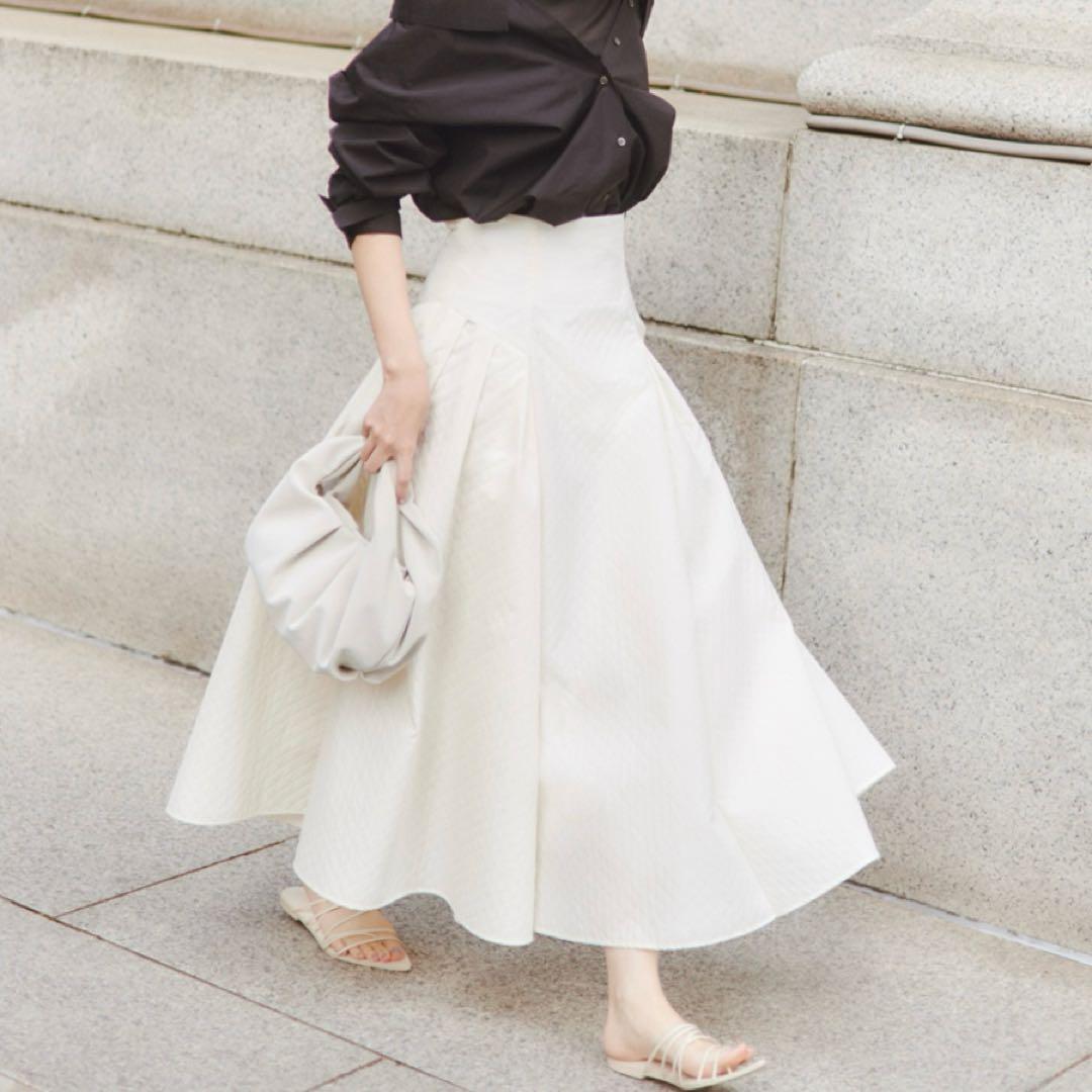 【年末最終セール】FRAY I.D キルティング フレアスカート