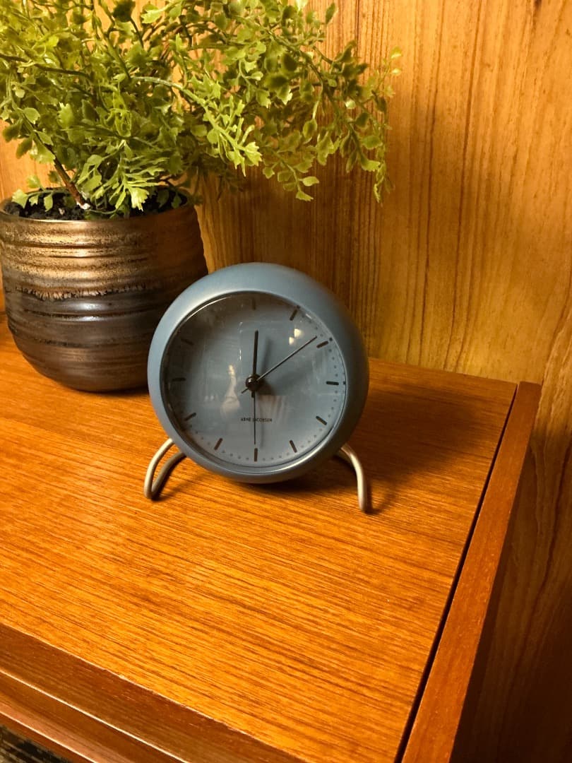 【美品】ARNE JACOBSEN アルネヤコブセン 置時計 シティーホール