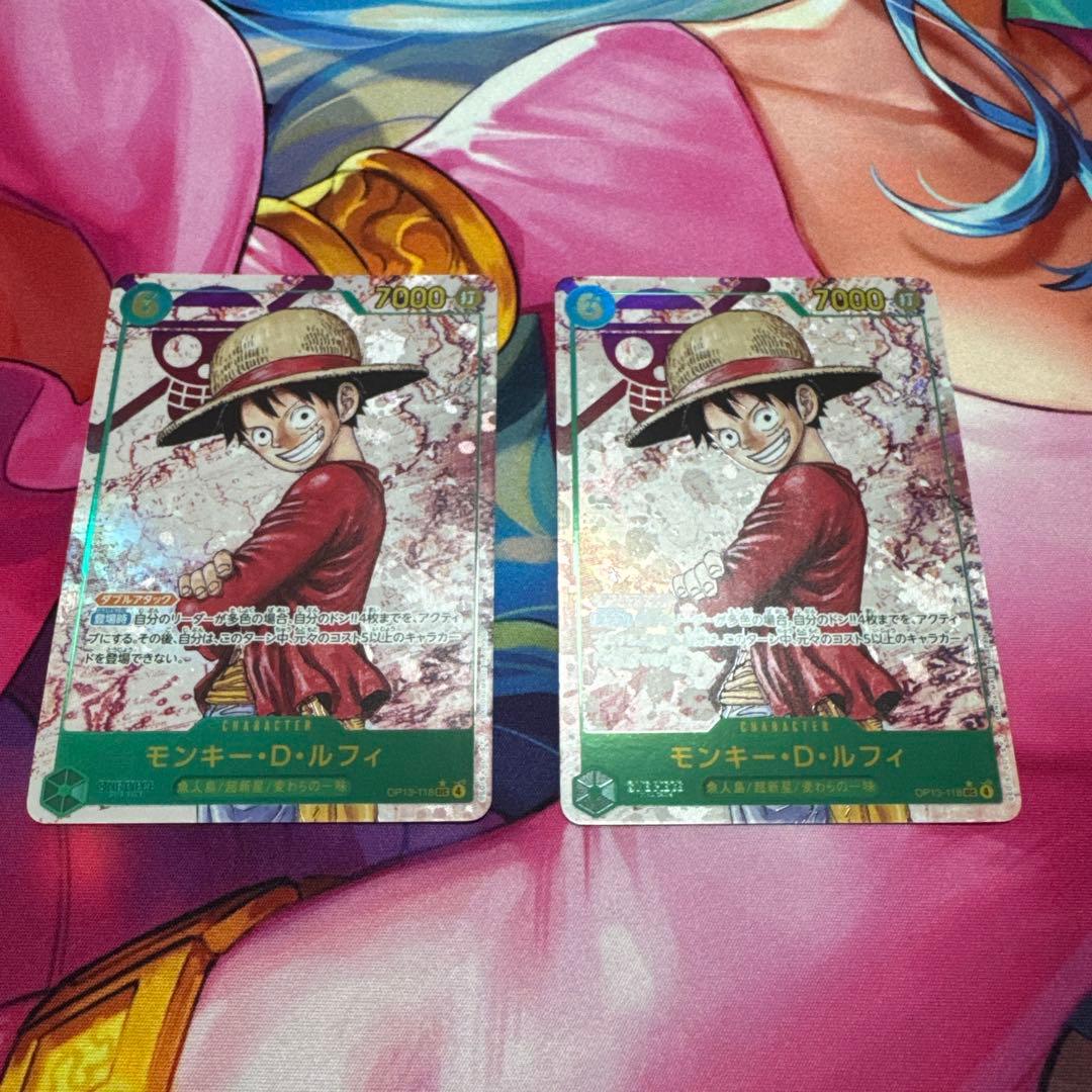 ワンピース カード モンキー D ルフィ SEC パラレル 受け継がれる意志