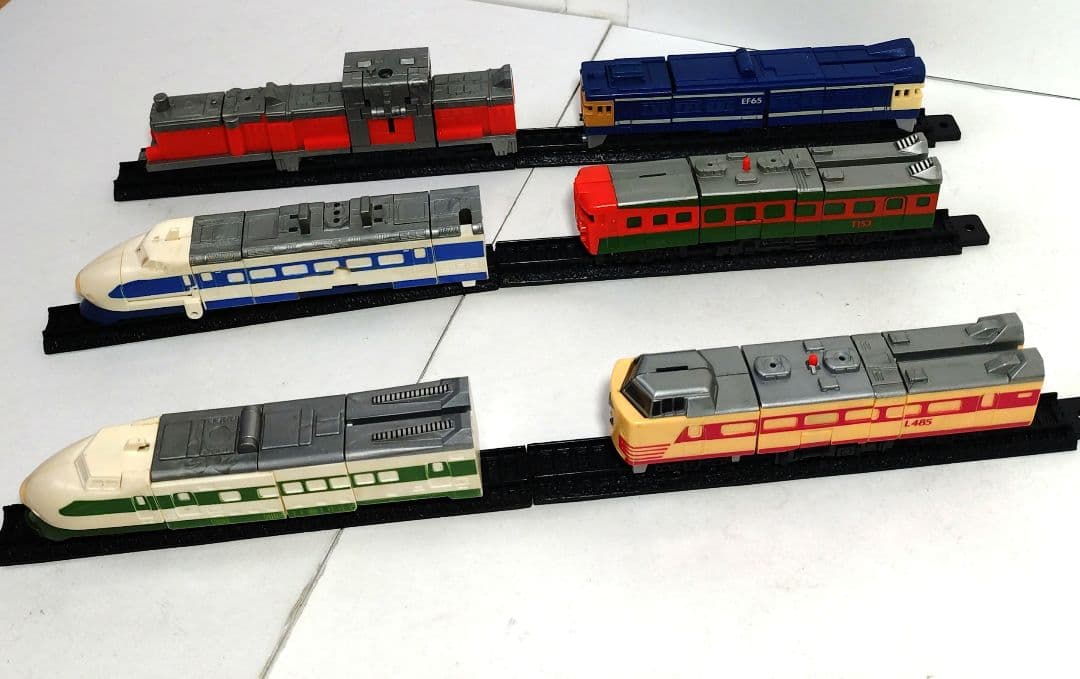 トレインロボ6体セット ダイアクロン 検索用 トランスフォーマー