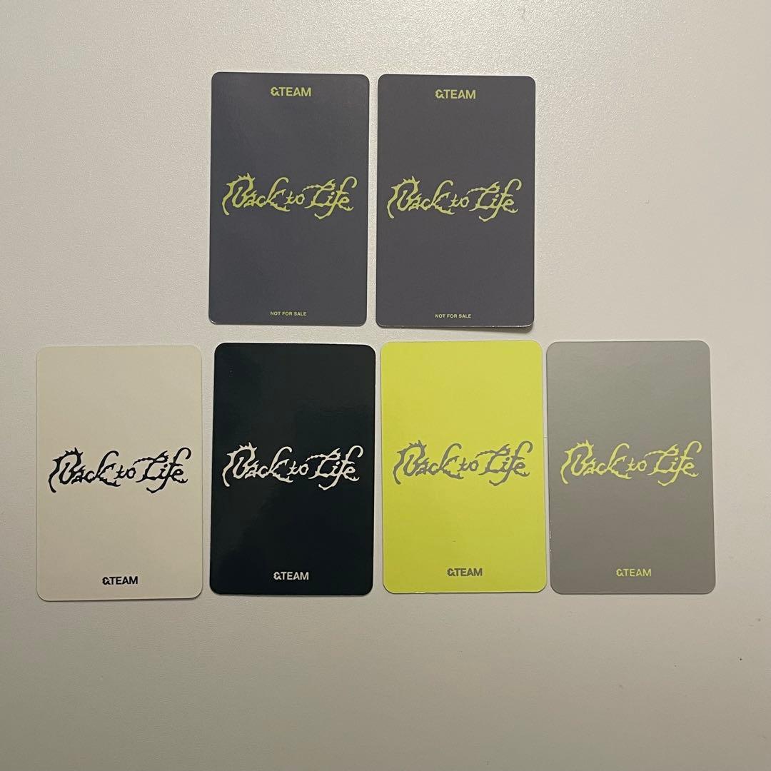 &TEAM JO ジョウ Back to Life ソロ盤 トレカセット - メルカリ