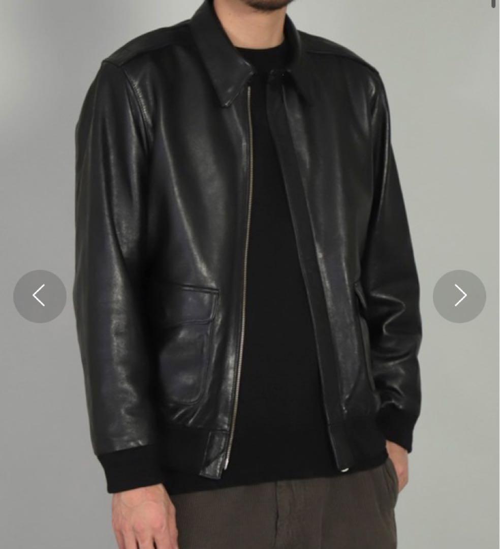 美品　OMNIGOD オムニゴッド　ラムレザー　A-2 レザージャケット 4