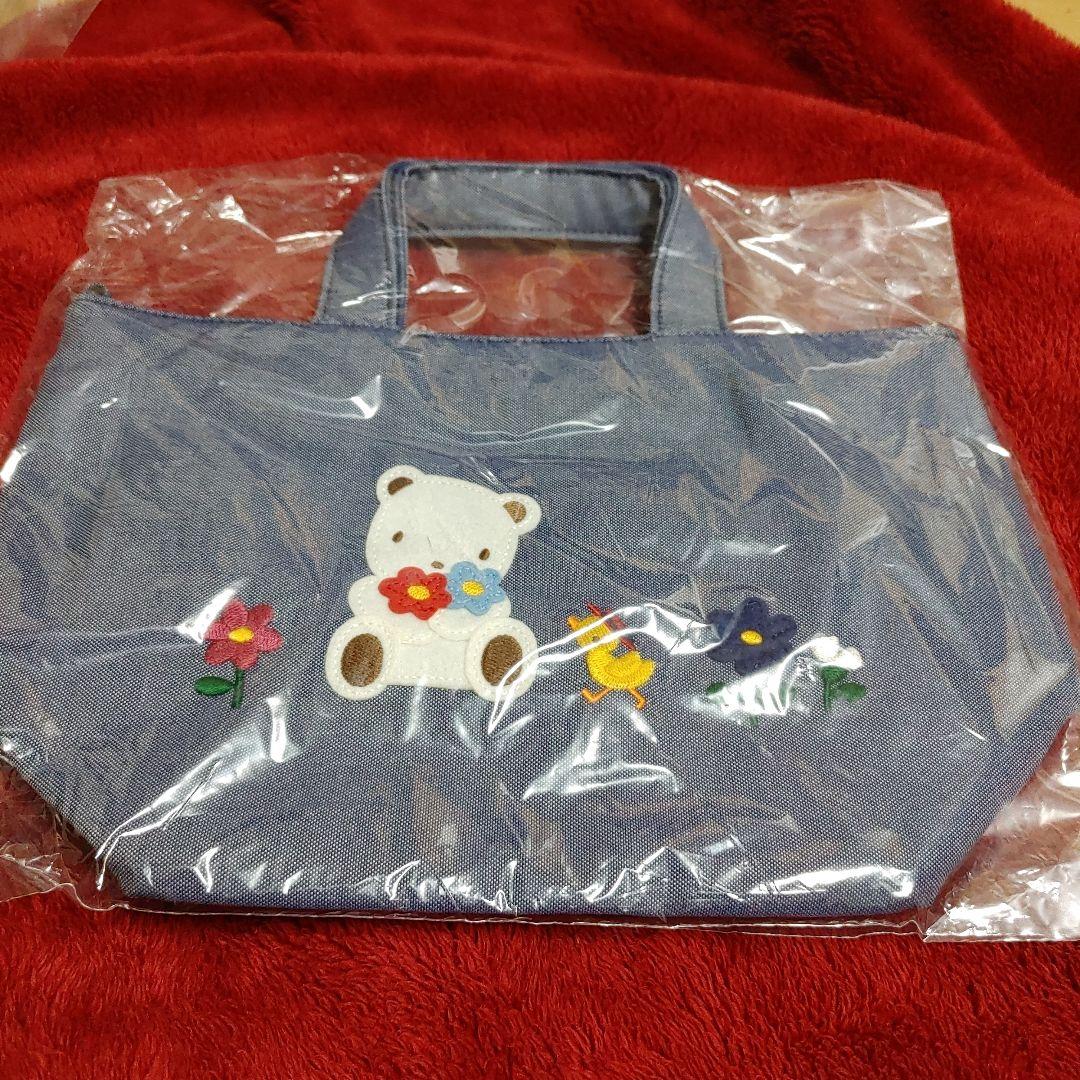 (未使用)familiar トートバッグ ネイビー 中古・古着通販】familiar (ファミリア) トートバッグ ネイビー