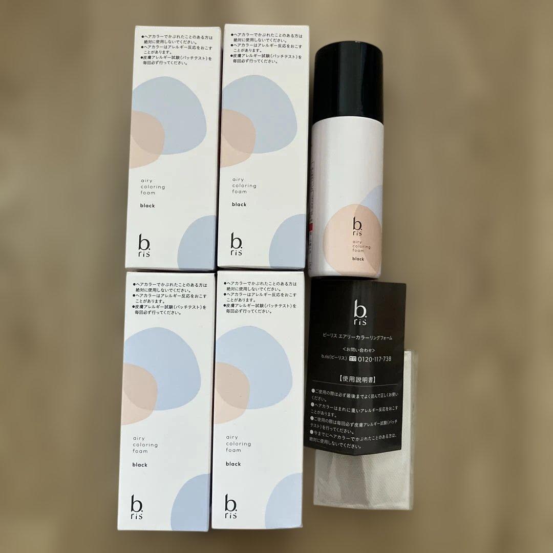 b ris カラーリング剤 ブラック 新品未使用5本セット 楽天市場】b.risの通販
