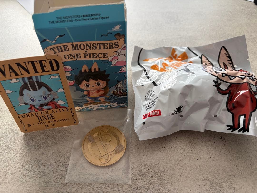 THE MONSTERS x ONE PIECE ラブブ 4個セット 正規品 新品未開封 Labubu(ラブブ） THE MONSTERS x ONE PIECE