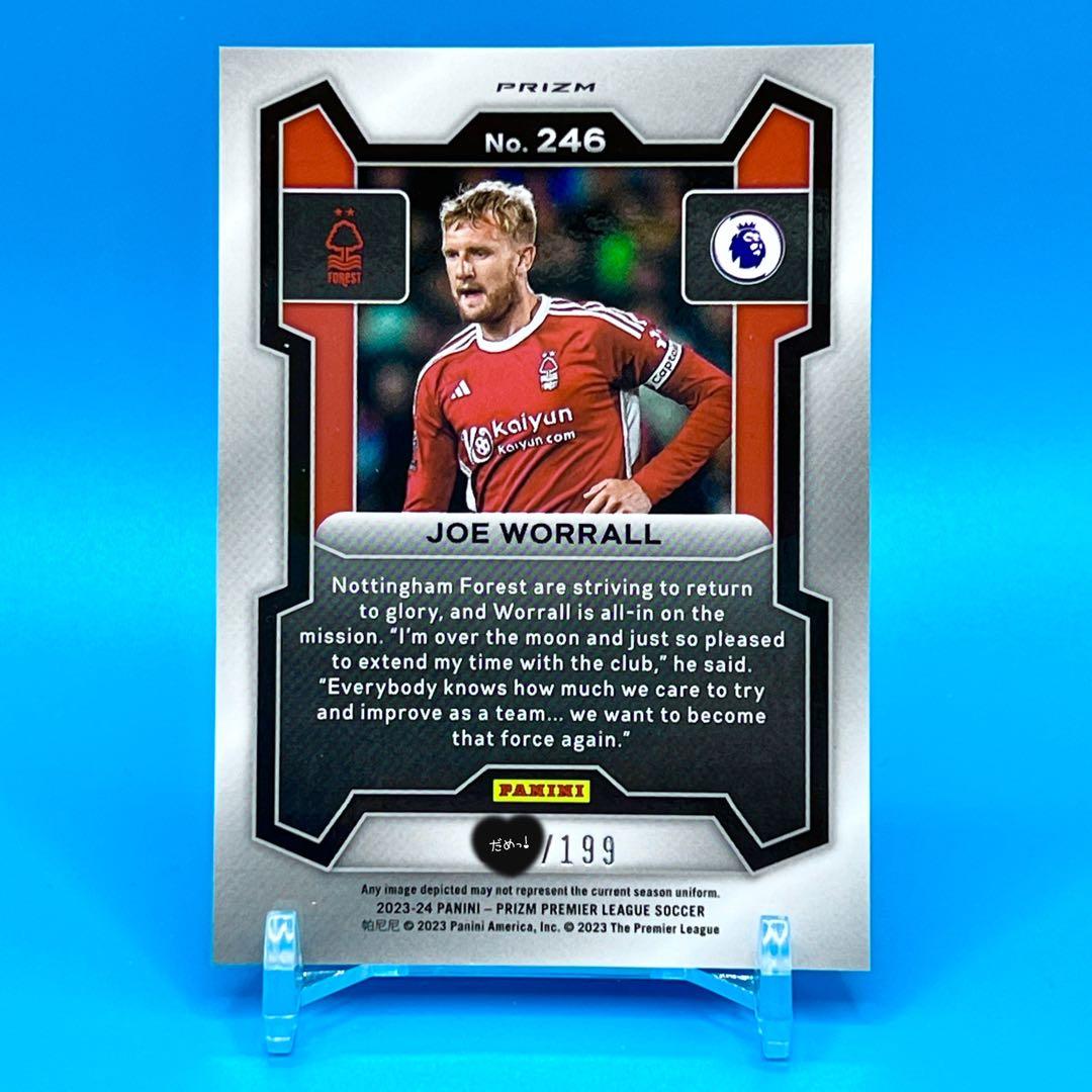 2023-24 PANINI PRIZM JOE WORRALL 199シリ - メルカリ