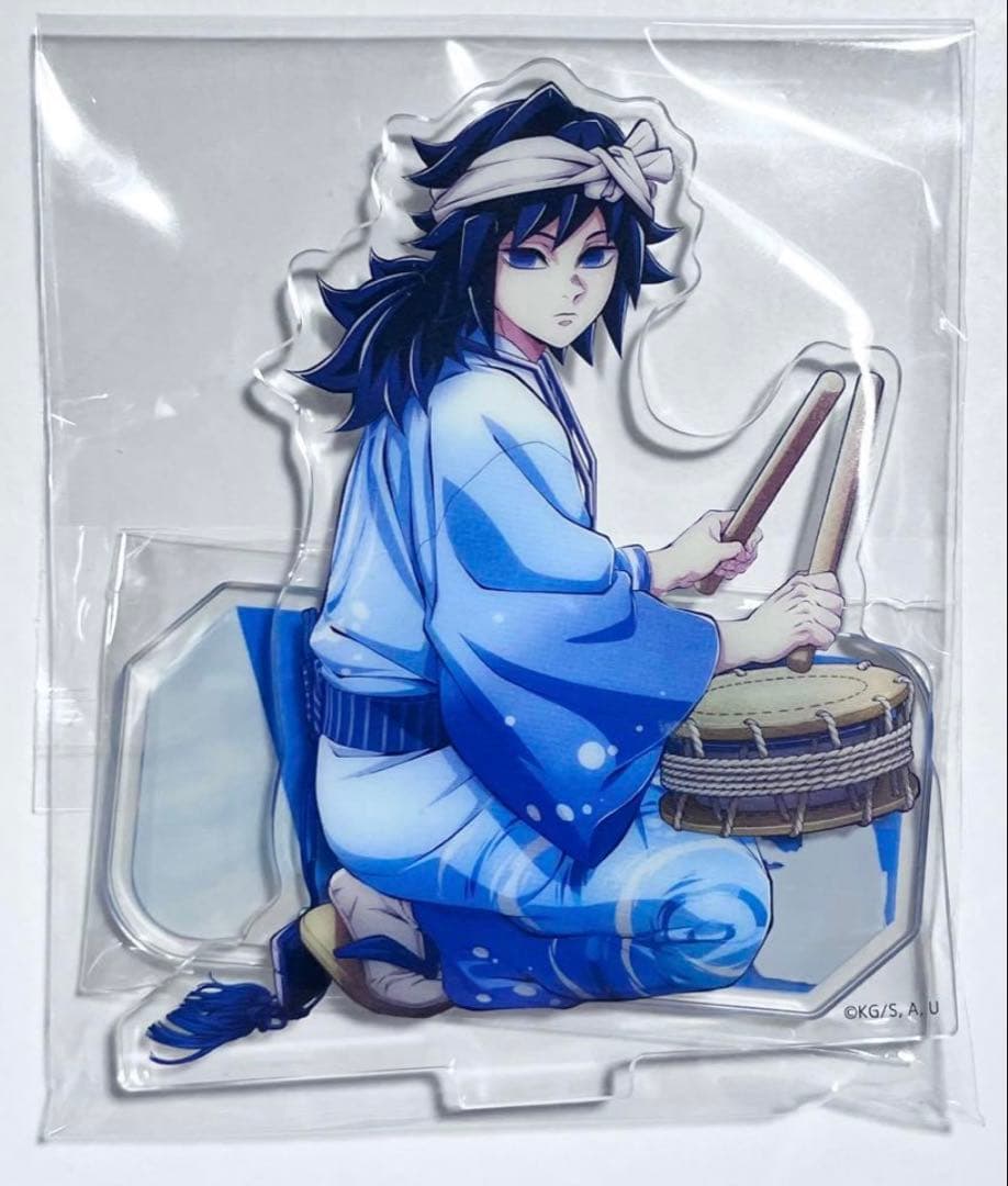 鬼滅の刃　阿波踊り　アクリルスタンド　冨岡義勇