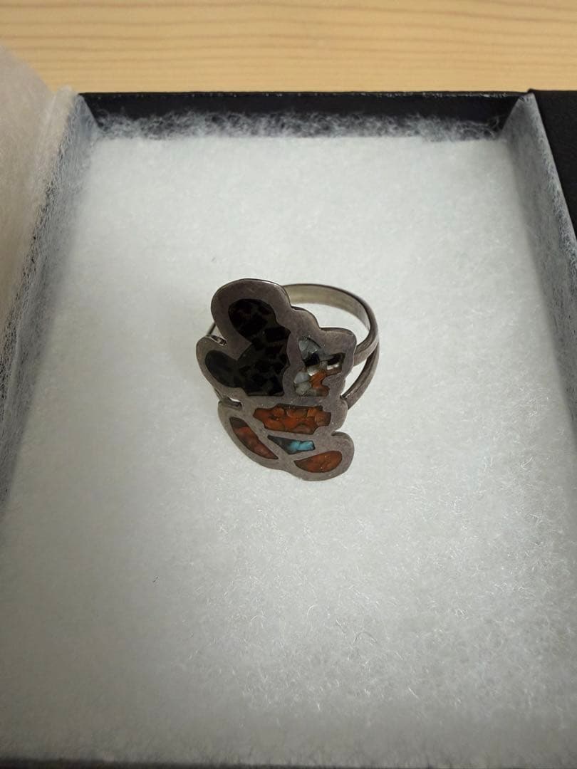 ズニ族 ミッキーマウスモチーフ リング 約17号