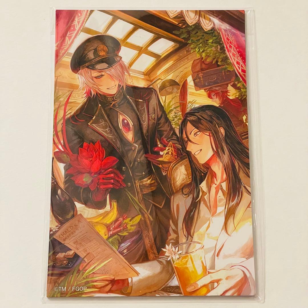 FGO Fate CBC カルナ 孔明 ラーマ ポストカード イラストカード - メルカリ